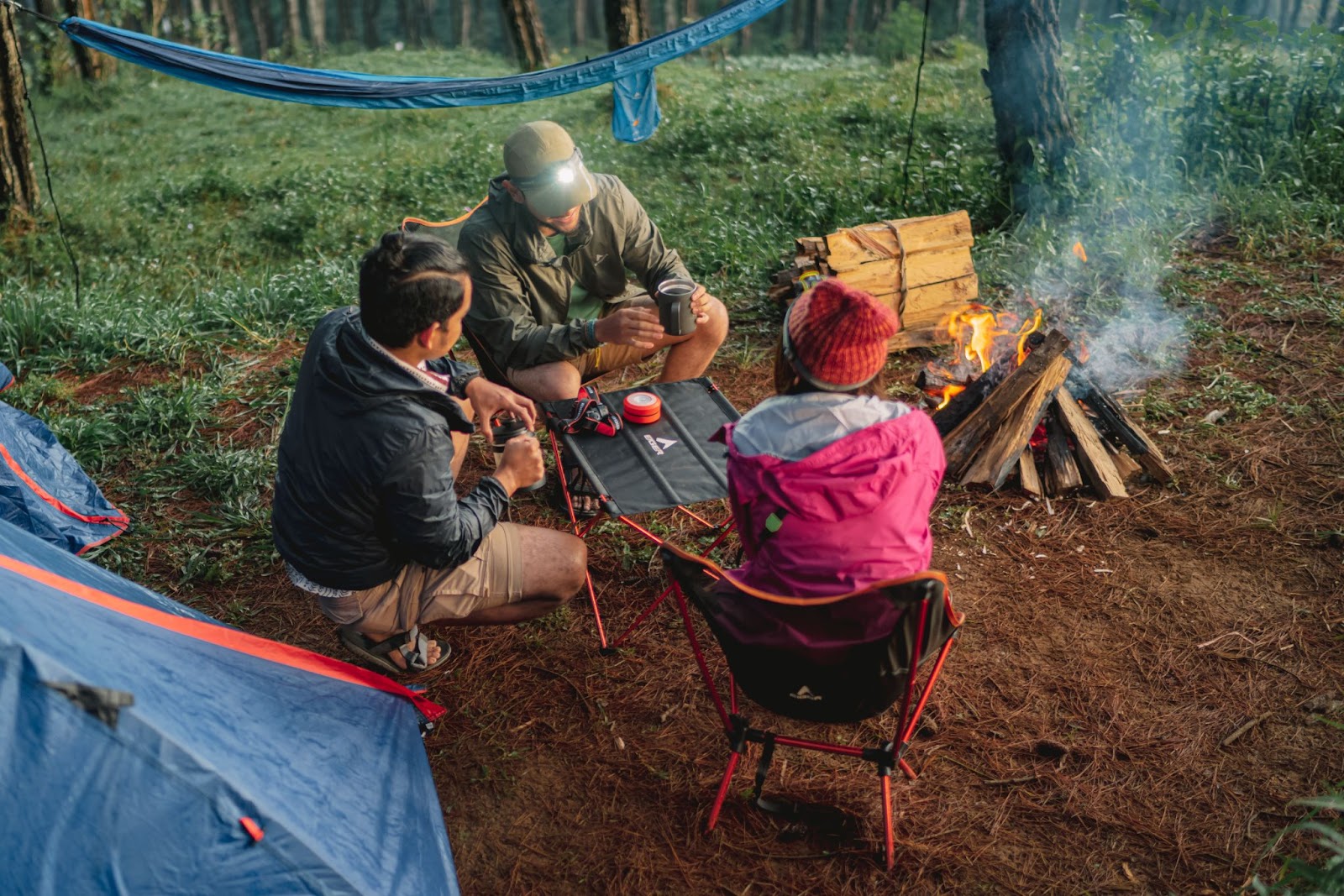 Cara Memasak di dalam Tenda
