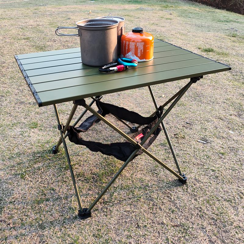 Meja Camping Lipat Aluminium