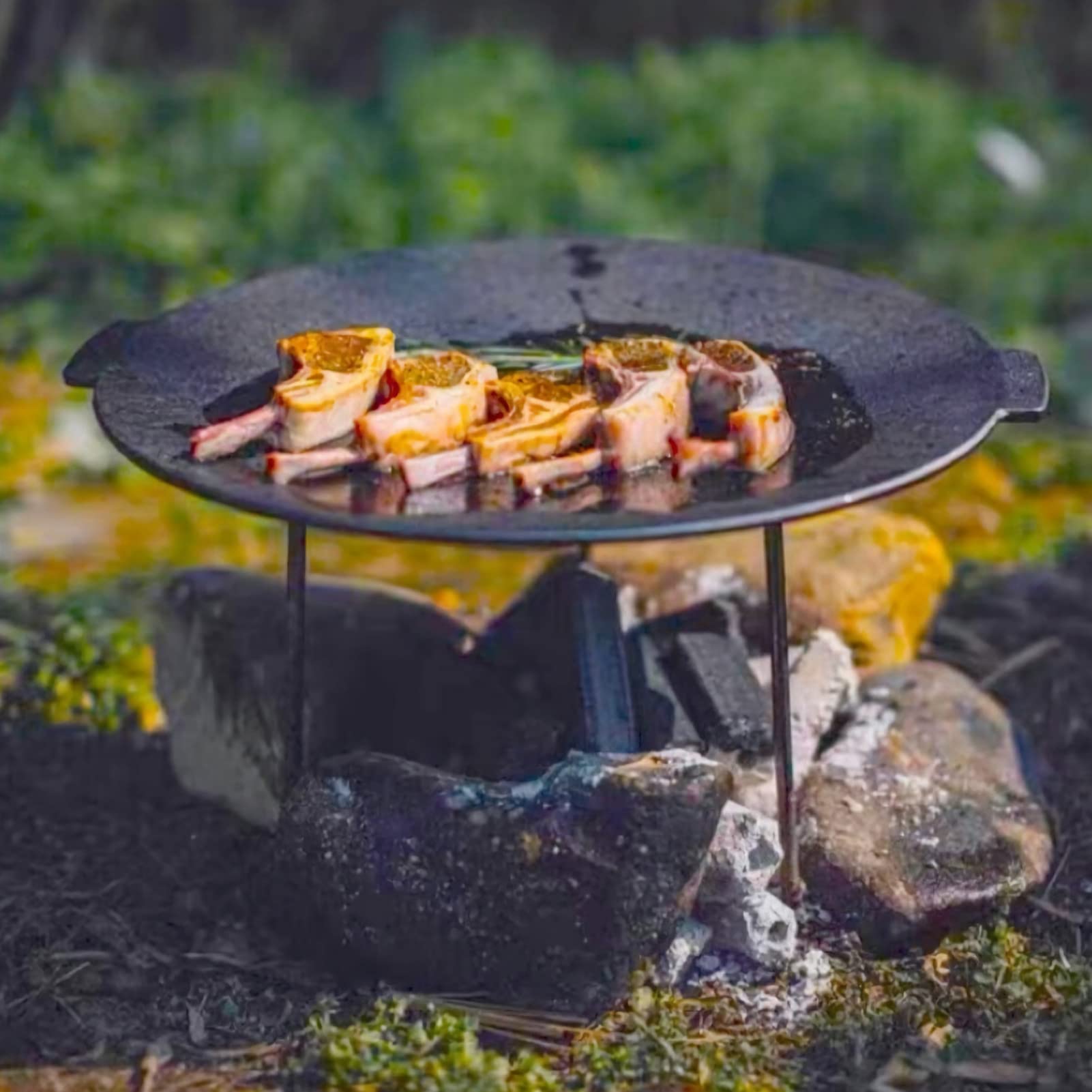 Grill Pan Camping Anti Lengket